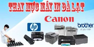 nạp mực máy in đổ mực máy in thay mực máy in đà lạt