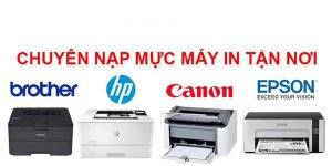 nạp mực máy in tận nơi tại nhà