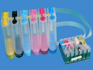 gắn mực in liên tục epson canon brother