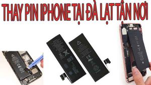 thay pin iphone đà lạt tận nơi