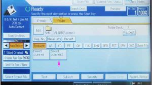 Cài Scan to folder Ricoh Windows 10