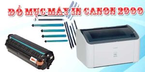 đổ mực cho máy in canon 2900
