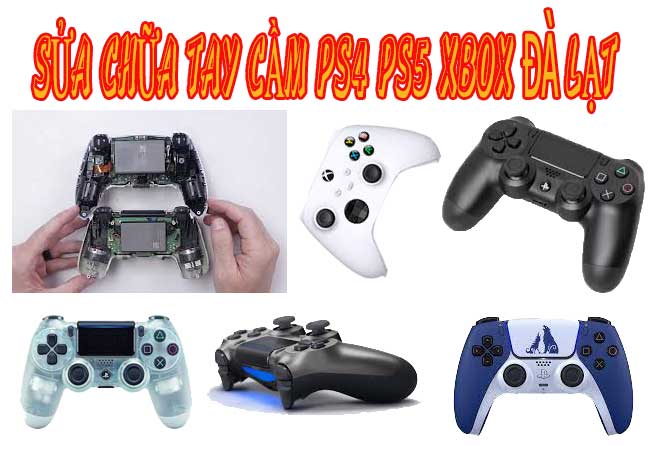 sửa tay cầm ps4 đà lạt