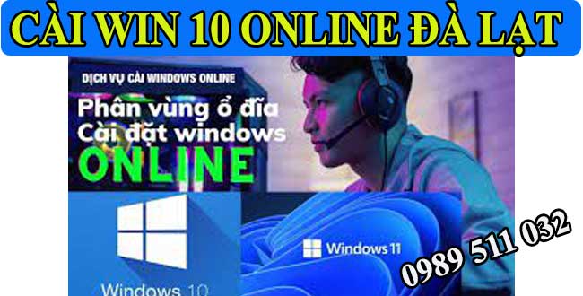 cài win 10 online đà lạt