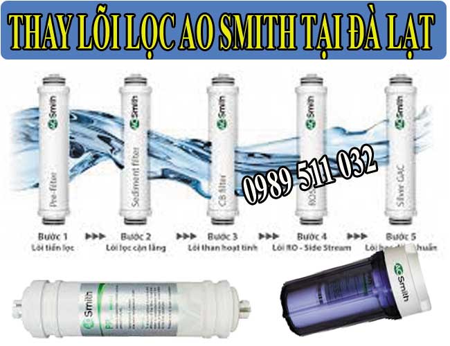 Thay Lõi Lọc Nước Ao Smith Tại Đà Lạt